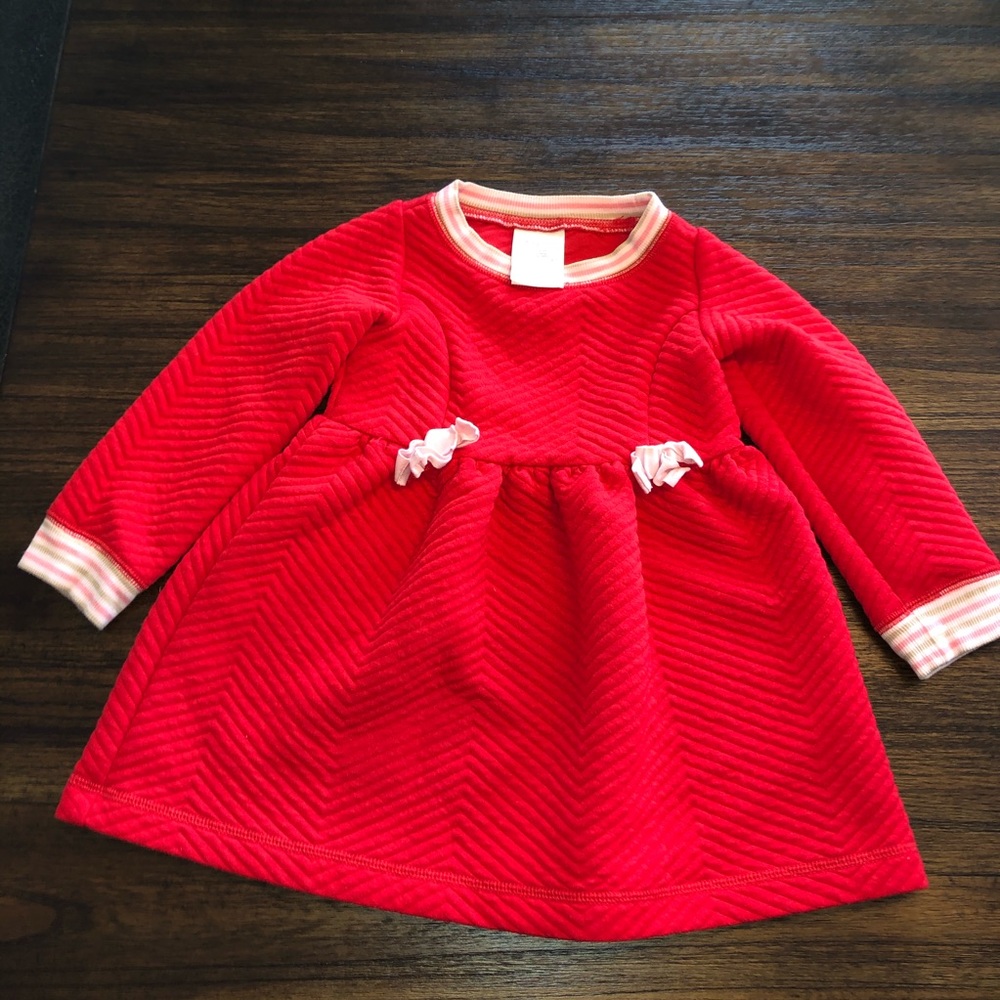 Long Sleeved First Impressions Dress